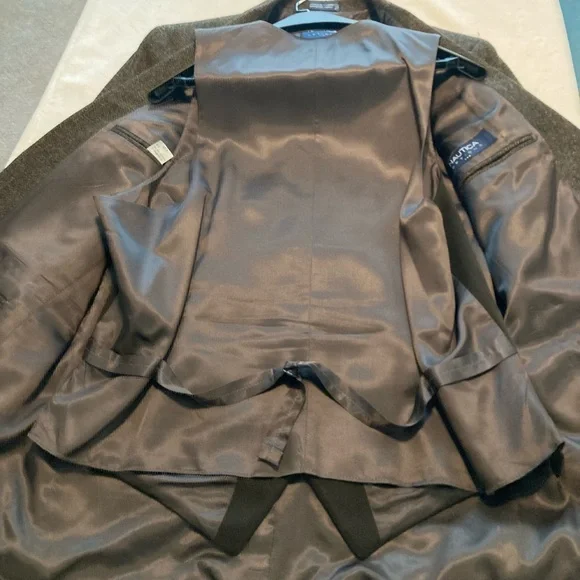 Nautica Dark Brown Men's Blazer